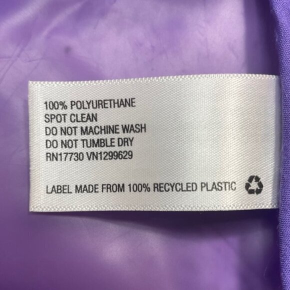 WILD FABLE Purple Hooded Rain Jacket - Size Small - Picture 5 of 5